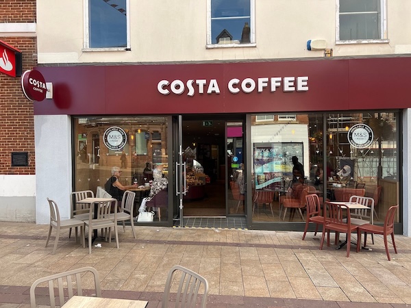 work at costa coffee